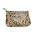 Bolsa Feminina com Monograma Pé Vermelho Animal Print