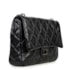 BOLSA METALASSE CROCO PRETO