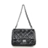 BOLSA METALASSE CROCO PRETO