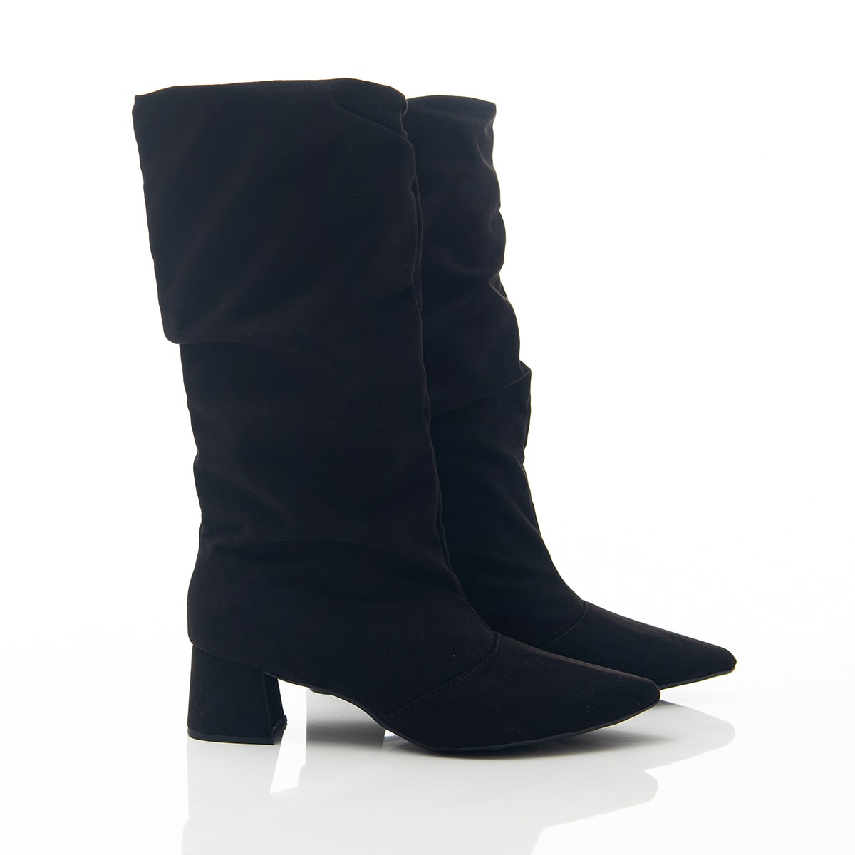 Botas femininas deals com salto baixo