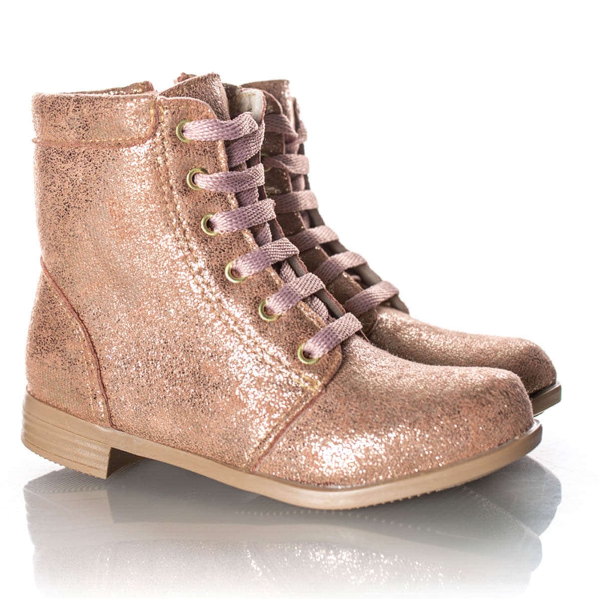 Bota com deals glitter infantil