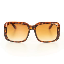 Óculos de sol feminino maxi proteção UV400 Animal print