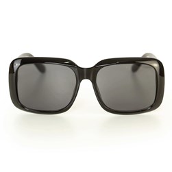 Óculos de sol feminino maxi proteção UV400 Preto