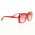 Óculos de sol feminino maxi proteção UV400 Vermelho