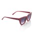Óculos de Sol Feminino Retrô Quadrado Vintage com Proteção UV400 Vermelho