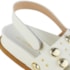 PAPETE FEMININA MARISA COM VELCRO OFF WHITE