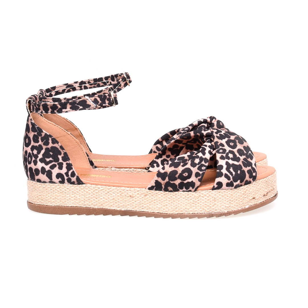 sandalia flatform alta