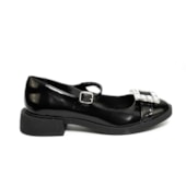 Produto SAPATO BONECA STELLA COM FIVELA PRETO