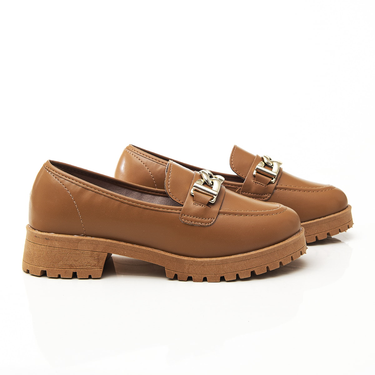 Mocassim best sale caramelo feminino