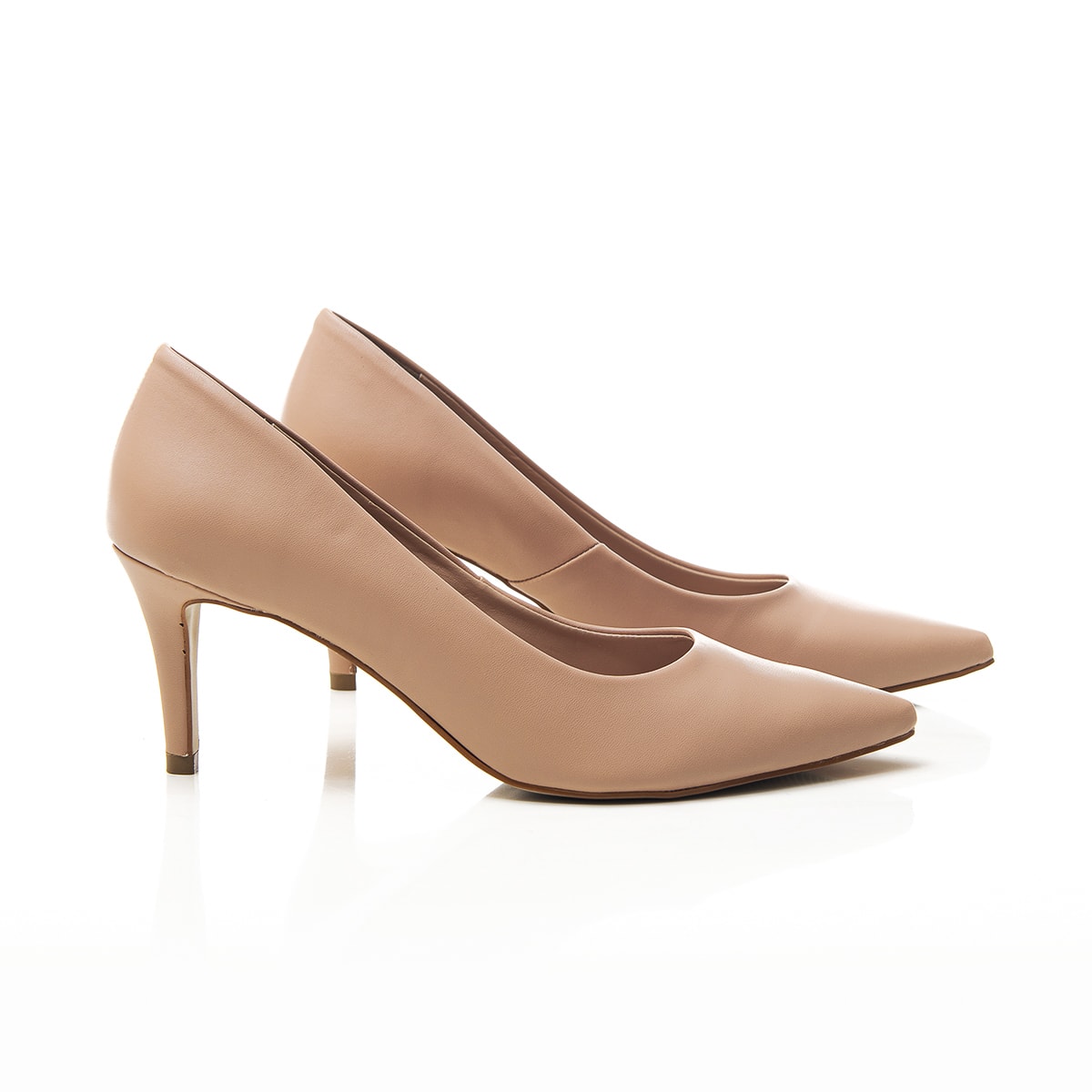 Scarpin bico hot sale fino nude