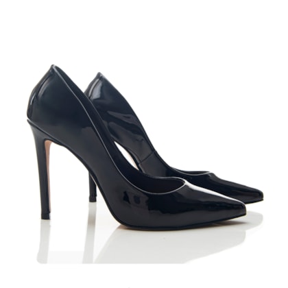 Sapato Scarpin Feminino Rosalinda Salto Alto Preto