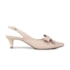 SCARPIN FEMININO INGRID SALTO BAIXO NUDE