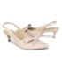 SCARPIN FEMININO INGRID SALTO BAIXO NUDE