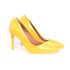 Scarpin Salto Alto Sapato Feminino Lançamento Varias Cores  Amarelo