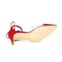 Scarpin Transparente Sapato Vinil Feminino Lançamento  Vermelho