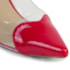 SLINGBACK FEMININO DAIANA SALTO BAIXO CORAÇÃO VERMELHO