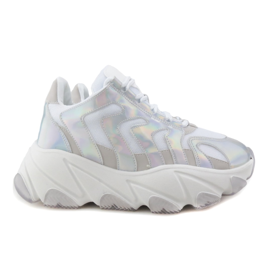 tenis feminino holografico