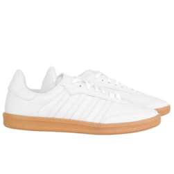 TENIS FEMININO STEFANI LISTRADO BRANCO